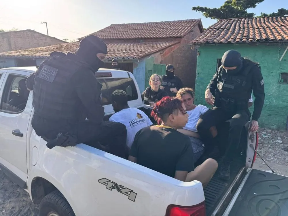 Associação criminosa é desarticulada e sete pessoas são presas em Parnaíba